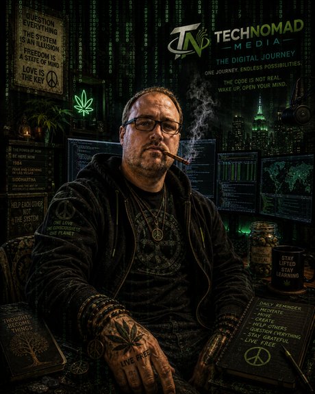The founder of TechNomad Media Group